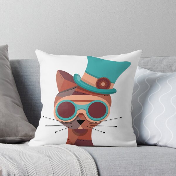Item preview, Steampunk cat designed and sold by NotableLoot.
