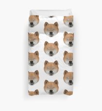 Happy Shiba Duvet Cover