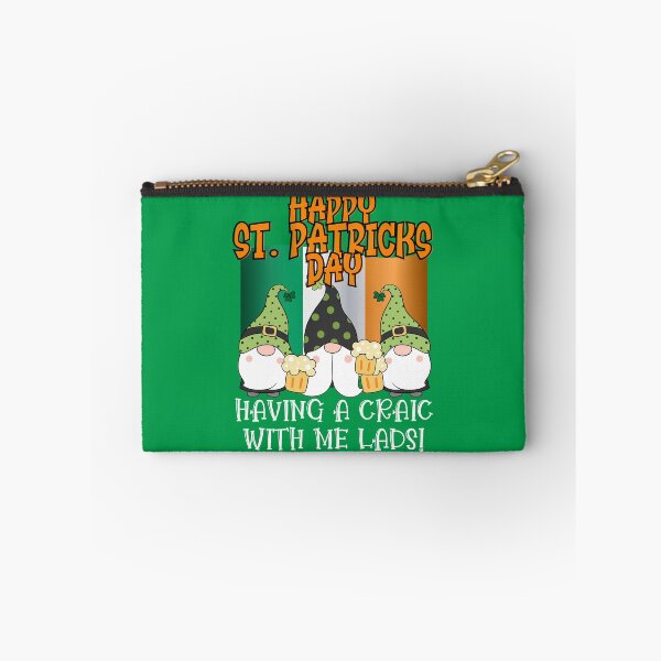 Item preview, HAPPY ST. PATRICKS DAY, HAVING A CRAIC WITH ME LADS, WHAT'S THE CRAIC, FECKING EEJIT,  designed and sold by R B Chrystal.