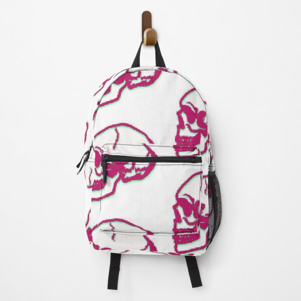 Item preview, Pink halftone skull designed and sold by JTony.