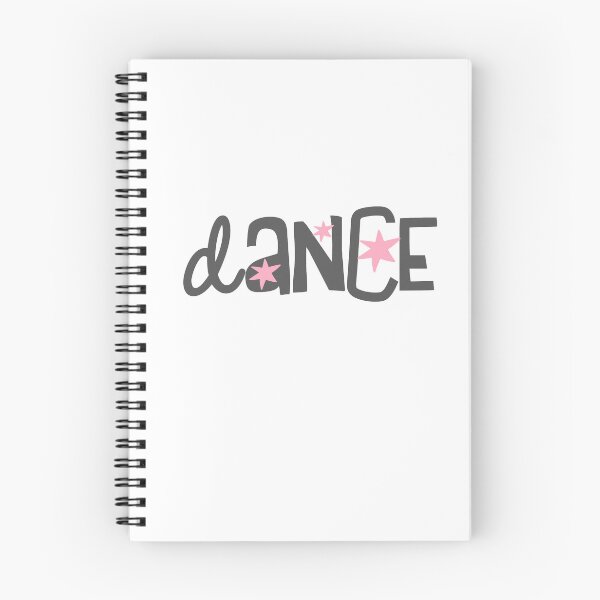 Item preview, dance typography designed and sold by happyandbubbly.