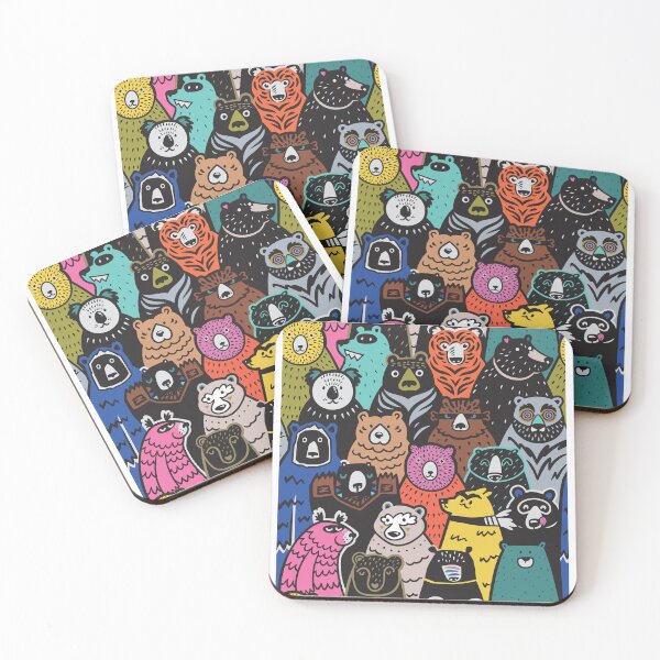 Item preview, pop art with the bears designed and sold by PenguinHouse.
