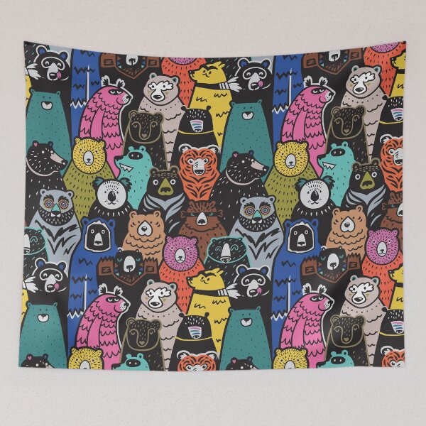Item preview, pop art with the bears designed and sold by PenguinHouse.