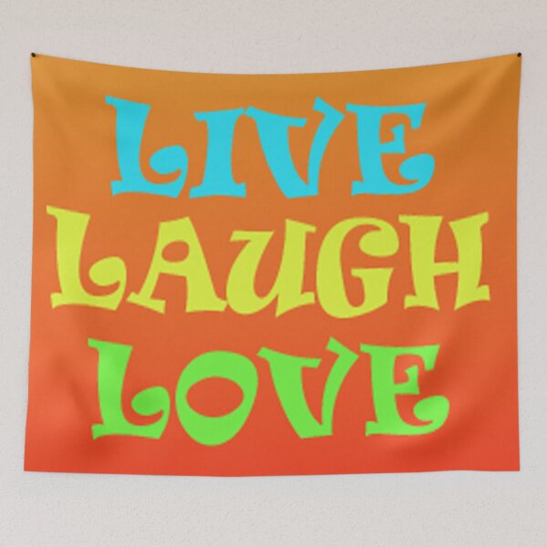 Item preview, Retro Live Laugh Love designed and sold by J-CCreations.