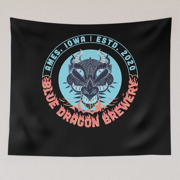 Item preview, Blue Dragon Brewery Logo designed and sold by theodorealiya.