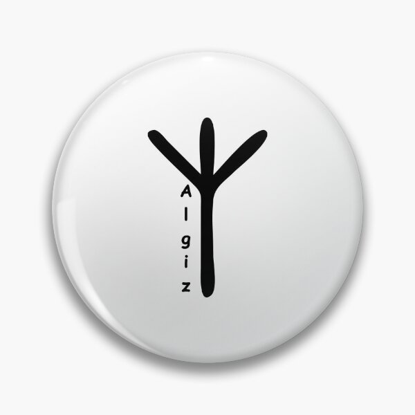 Item preview, Algiz Rune Futhark designed and sold by Radixbarny.