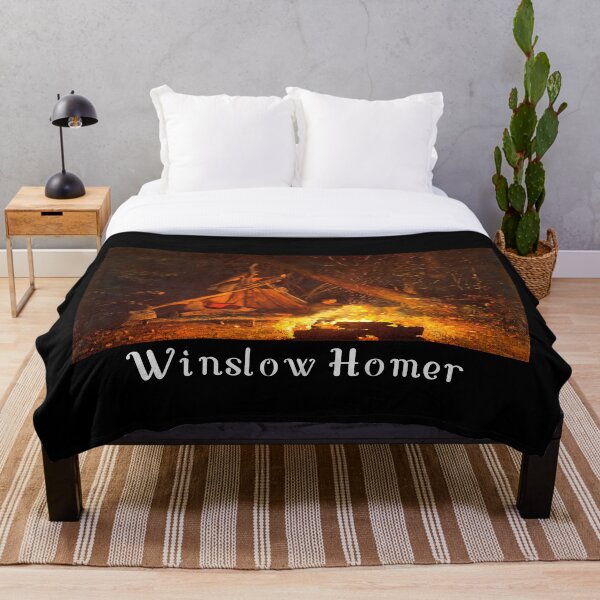 Item preview, Fogata de Winslow Homer designed and sold by KathteeDesign.