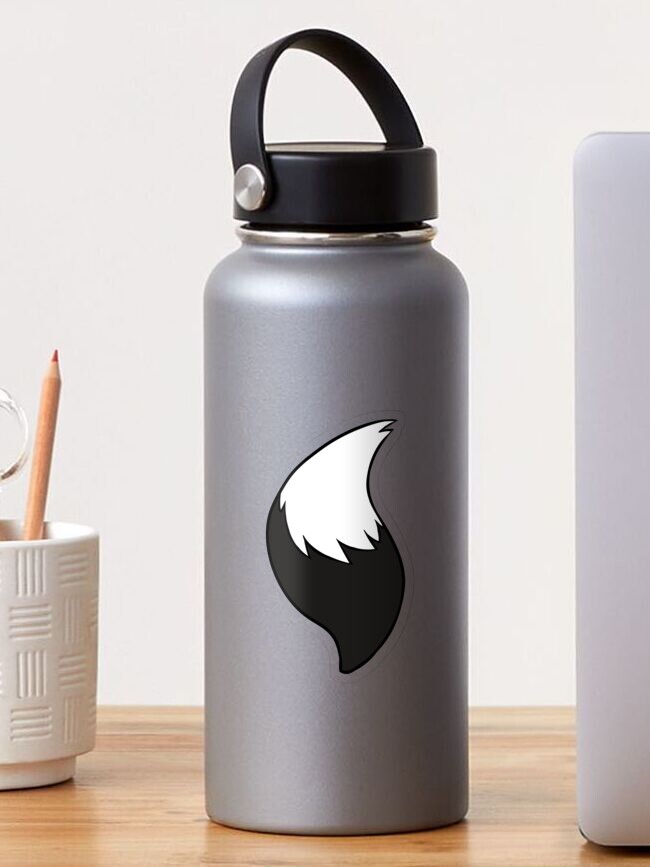 preppy fox in a black tuxedo' Insulated Stainless Steel Water