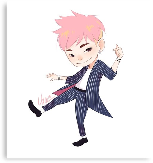 "RM - chibi" Canvas Prints by uxia15 | Redbubble