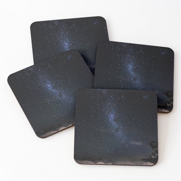 Item preview, Milky Way Core over Pink Cliffs designed and sold by Hicksy.