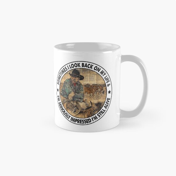 Item preview, Cowboy Sometimes I Look Back On My Life designed and sold by Kayle-329.