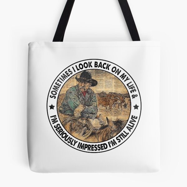 Item preview, Cowboy Sometimes I Look Back On My Life designed and sold by Kayle-329.