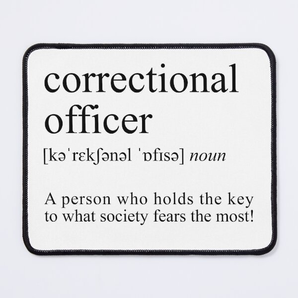 Item preview, Correctional Officer Definition designed and sold by TheReallyNiceStuff.