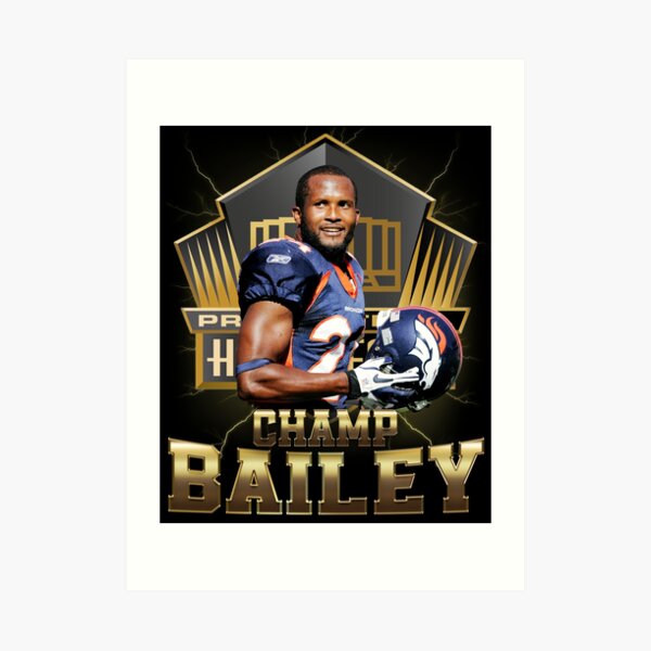 Champ Bailey Football Signature Vintage Retro 80s 90s Rap Style Perfect  Gift For Football Lovers | Essential T-Shirt