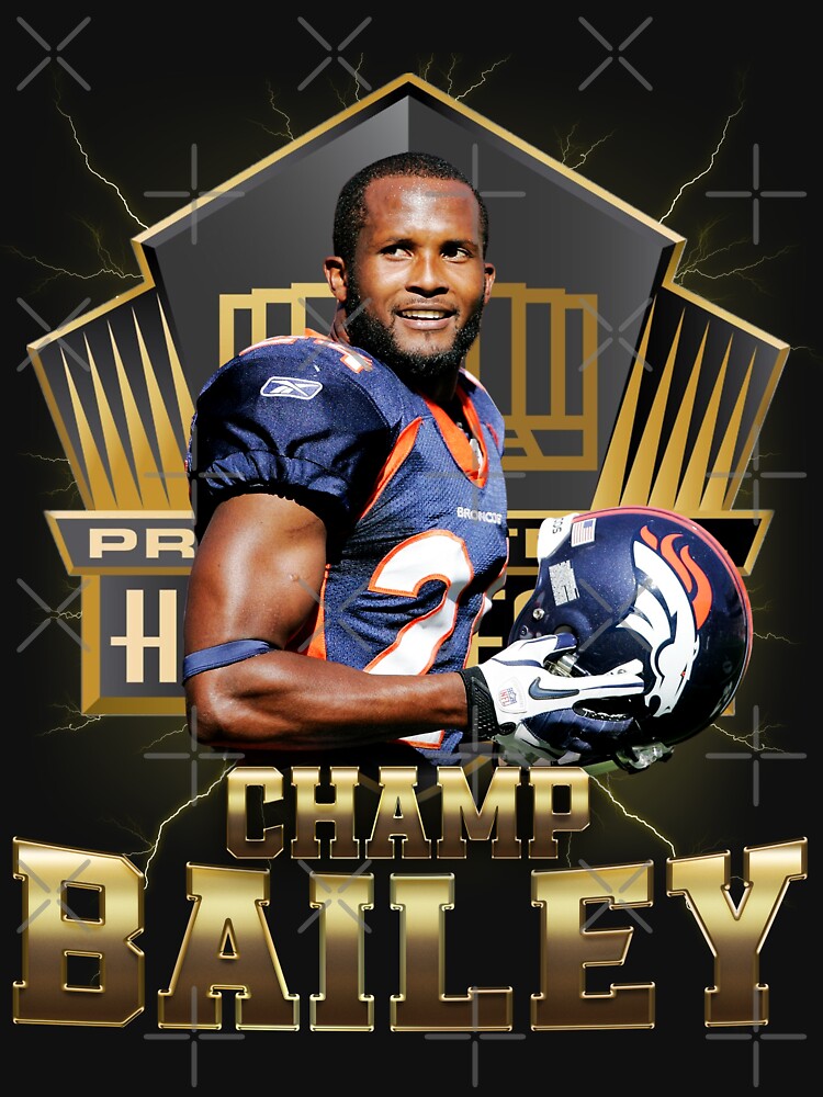 Champ Bailey Football Signature Vintage Retro 80s 90s Rap Style Perfect  Gift For Football Lovers | Essential T-Shirt