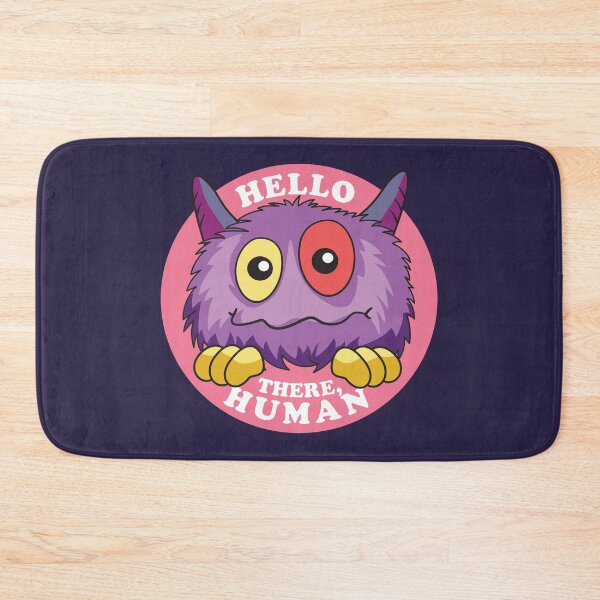 Item preview, Hello There, Human - Neon Monster designed and sold by Abhishek Goldar.