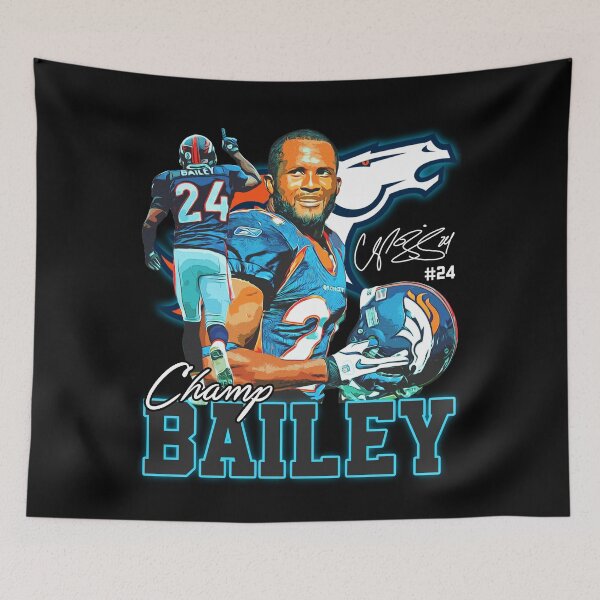 Item preview, Champ Bailey Football Signature Vintage Retro 80s 90s Rap Style Perfect Gift For Football Lovers designed and sold by AdalineFranecki.