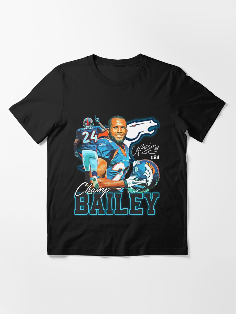 Champ Bailey Football Signature Vintage Retro 80s 90s Rap Style Perfect Gift for Football Lovers Hip-hop Music Men's Premium T-Shirt | Redbubble