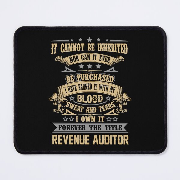 Item preview, Revenue Auditor T Shirt - Forever The Title Job Gift Item Tee designed and sold by celiagomez456.