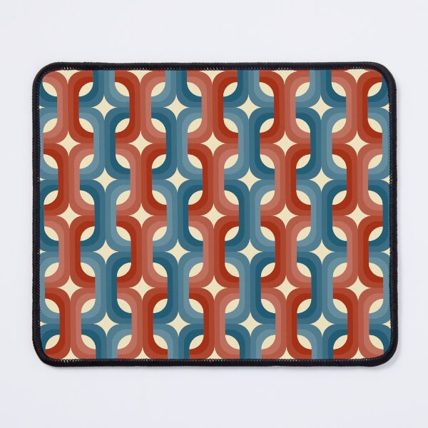 Item preview, Fyrkant, Rounded Square Retro Pattern - Retro Geometric designed and sold by BesanoStyle.