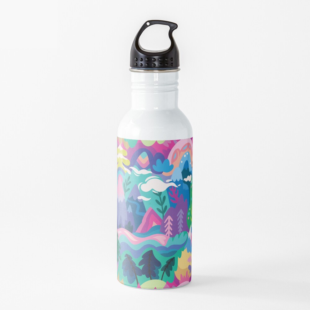 Nature landscape Water Bottle
