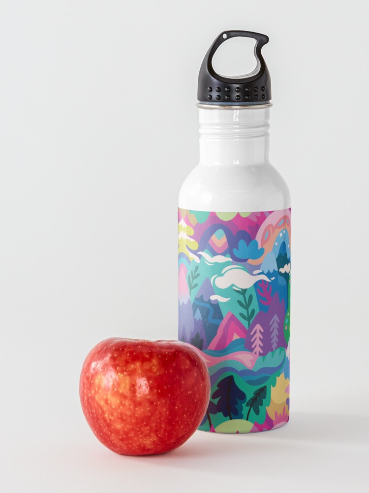 Alternate view of Nature landscape Water Bottle
