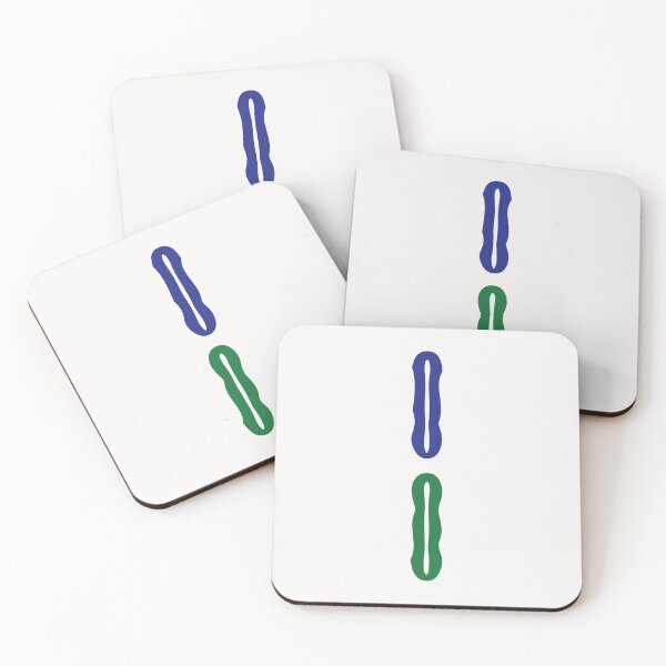 Item preview, Two Bamboo Stick String Er Tiao 索 Tile. It's Mahjong Time! designed and sold by teeworthy.
