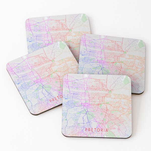 Item preview, Pretoria City Map of Gauteng, South Africa - Colorful designed and sold by deMAP.