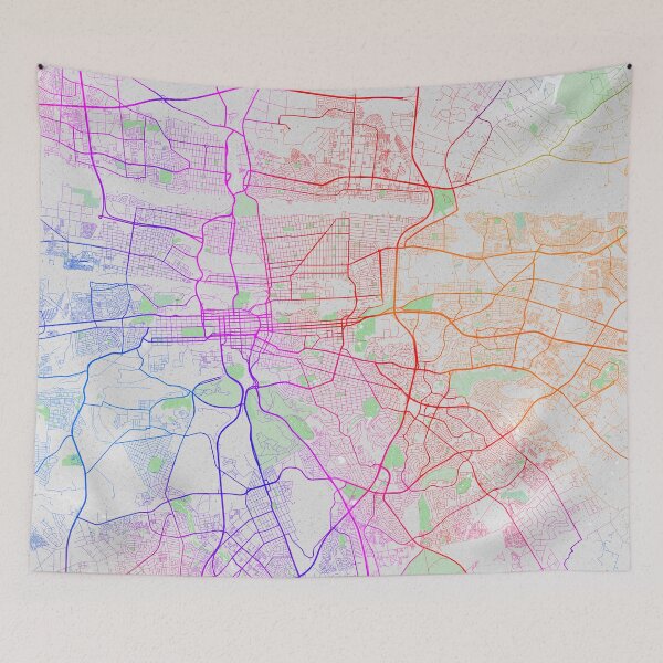 Item preview, Pretoria City Map of Gauteng, South Africa - Colorful designed and sold by deMAP.