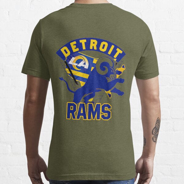 Detroit Rams-Detroit Rams  Essential T-Shirt for Sale by TinyOliveds