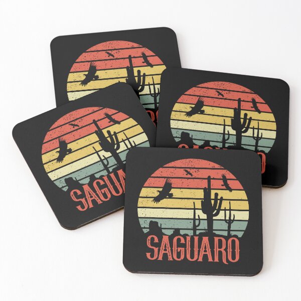 Item preview, Retro Saguaro Vintage Arizona Desert Cactus designed and sold by designandclouds.