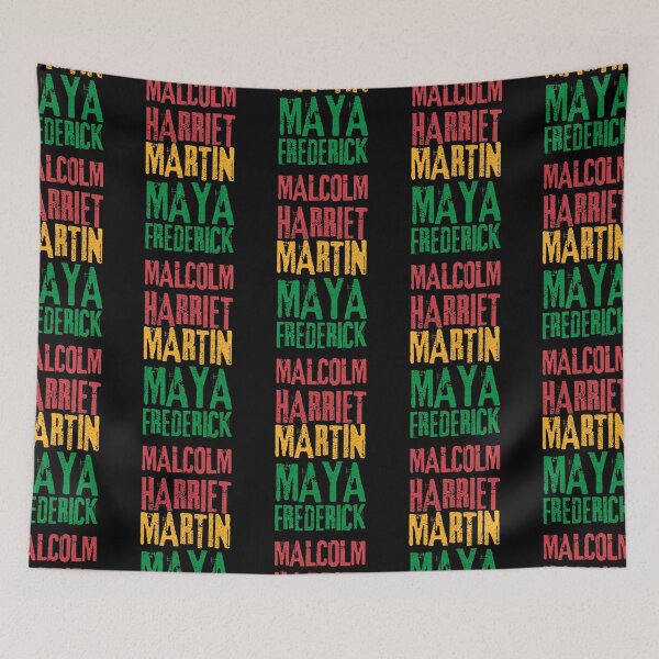 Item preview, Malcolm Harriet Martin Maya, Black History Month, Celebrating Black Culture designed and sold by FNStuff.