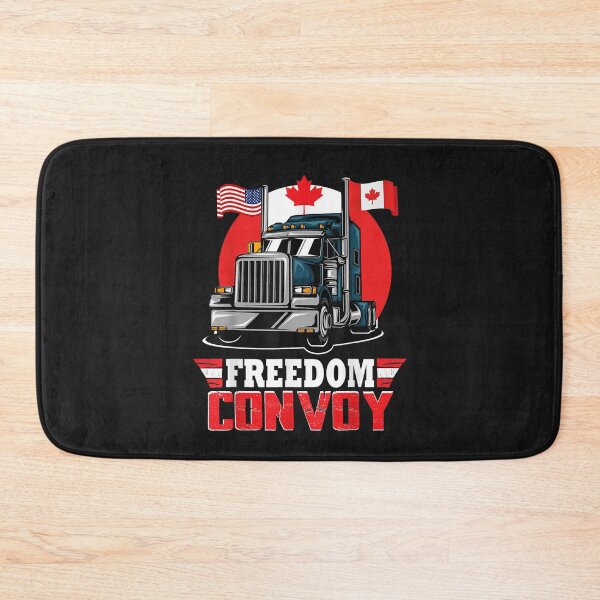 Aperçu de l'œuvre Canada Freedom Convoy 2022 Canadian Truckers Support T-Shirt créée et vendue par Kellner-Platt.