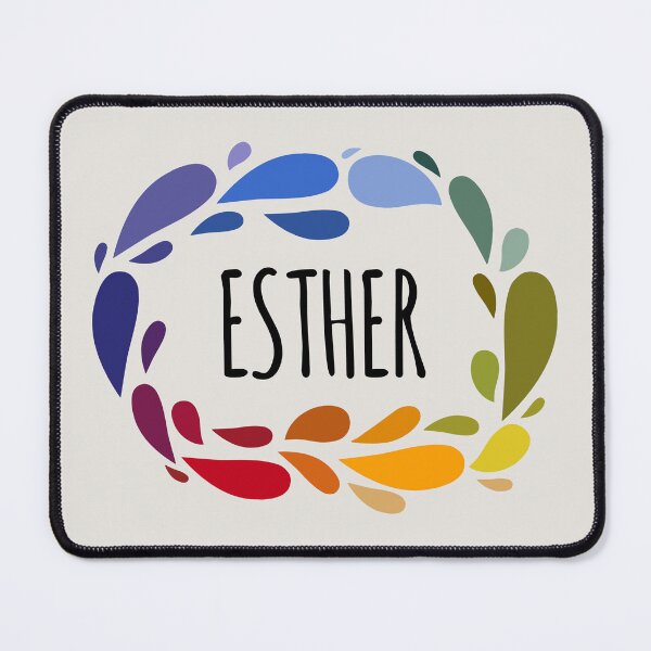 Item preview, Esther Name Cute Colorful Gift Named Esther designed and sold by kindxinn.