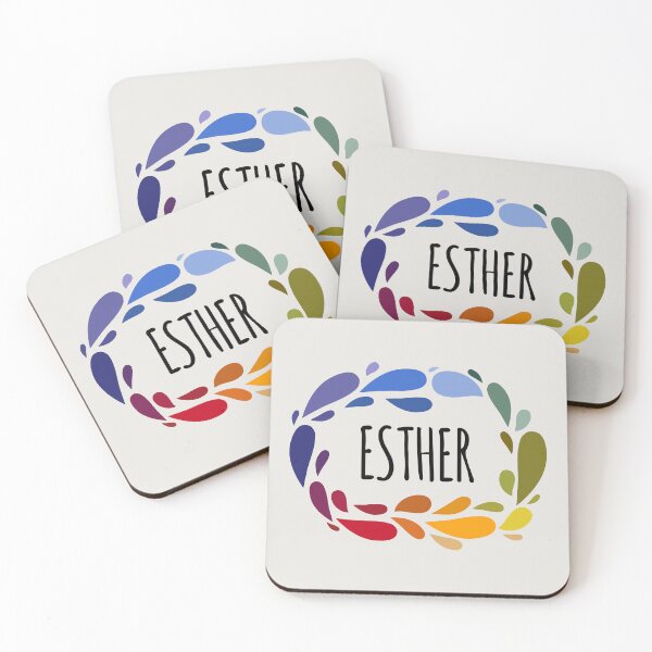 Item preview, Esther Name Cute Colorful Gift Named Esther designed and sold by kindxinn.
