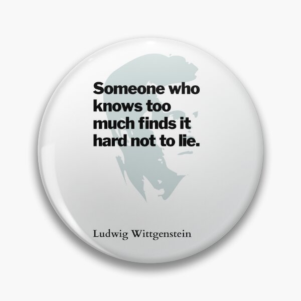 Item preview, Ludwig Wittgenstein designed and sold by HumanQuoteLand.