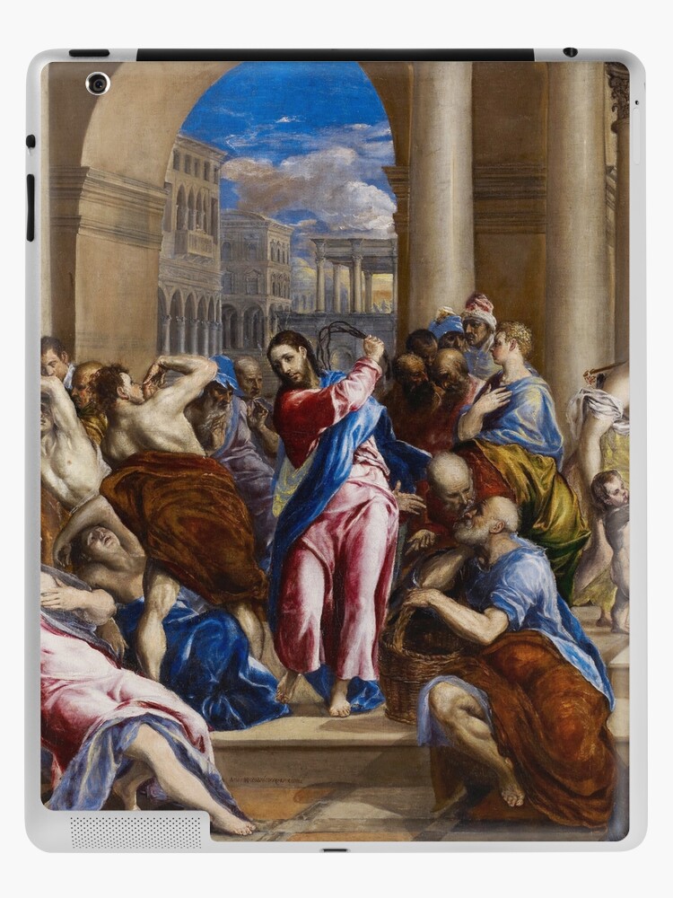 el greco jesus cleansing the temple