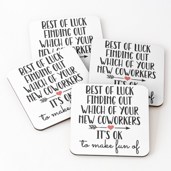 Item preview, Coworker Leaving Funny Greeting Cards, coworker leaving funny, co worker leaving, coworkers sarcasm  designed and sold by KillerGemz.
