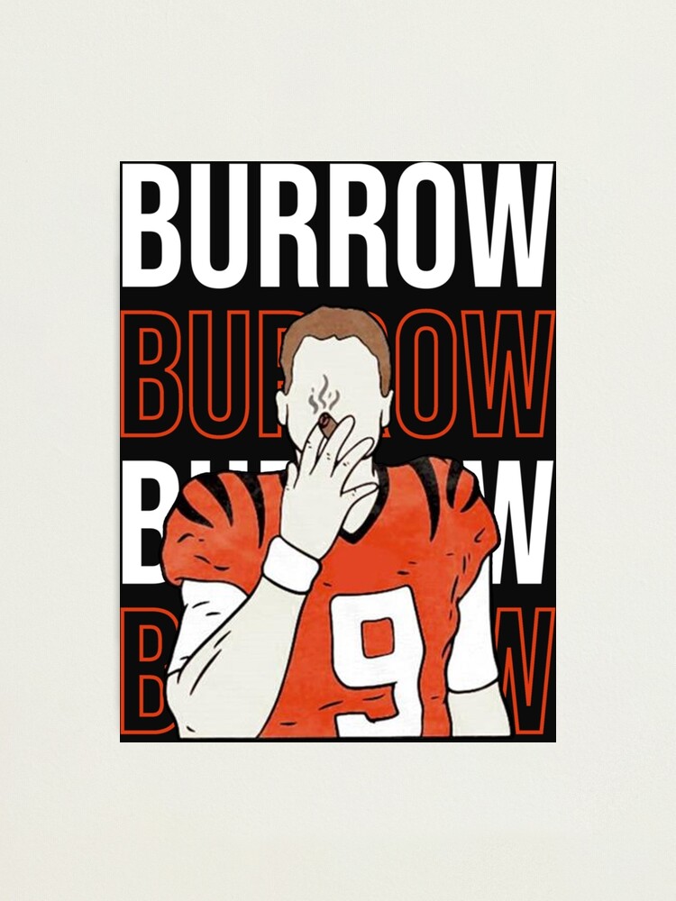 joe burrow fan art Photographic Print for Sale by zmcewanguthrie