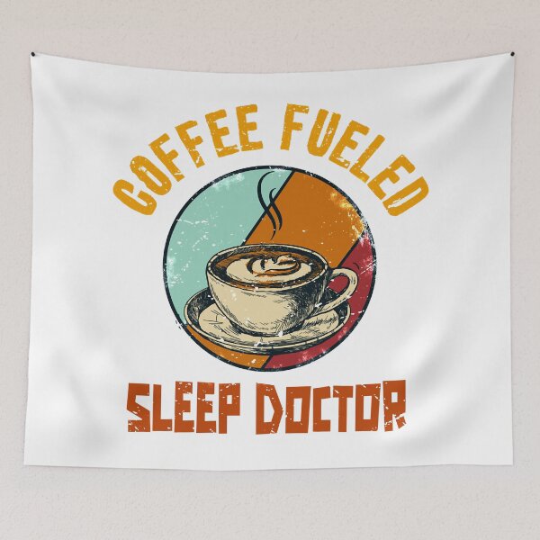 Item preview, For Men Heart Student Coffee Fueled Sleep Doctor Awesome For Music Fan designed and sold by NathanaPagac70.