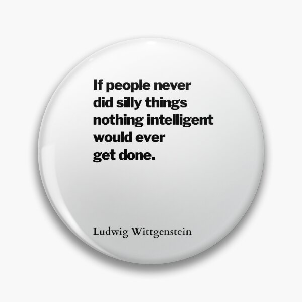 Item preview, Ludwig Wittgenstein designed and sold by HumanQuoteLand.
