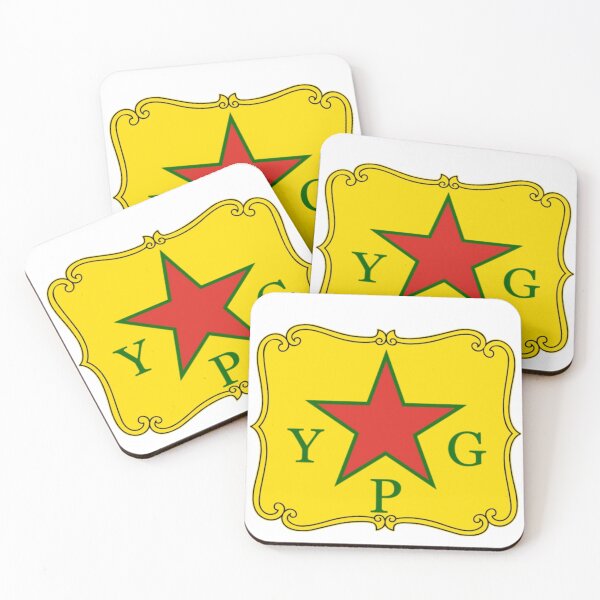 Item preview, YPJ flag is square and decorated designed and sold by KurdishShops.