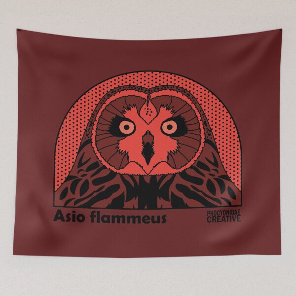 Item preview, Short-eared owl designed and sold by Procyonidae Creative.