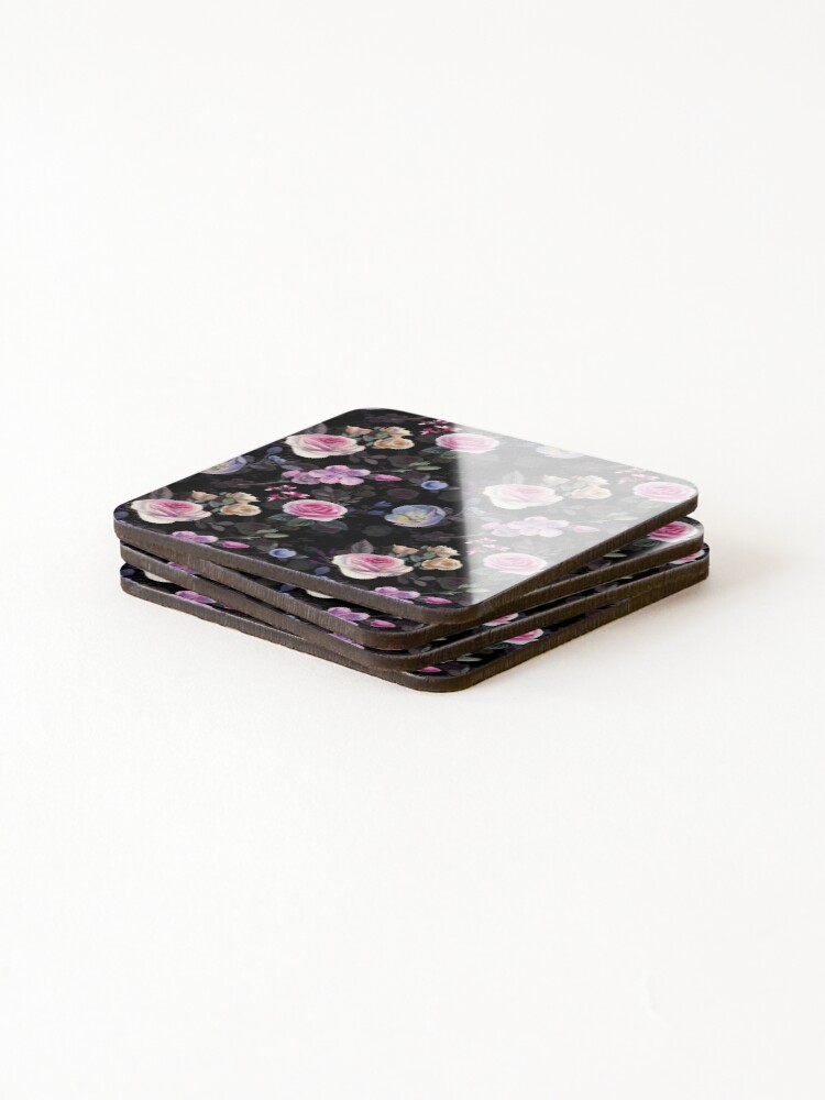 Thumbnail 4 of 5, Coasters (Set of 4), Spring bloom designed and sold by EMMARE.