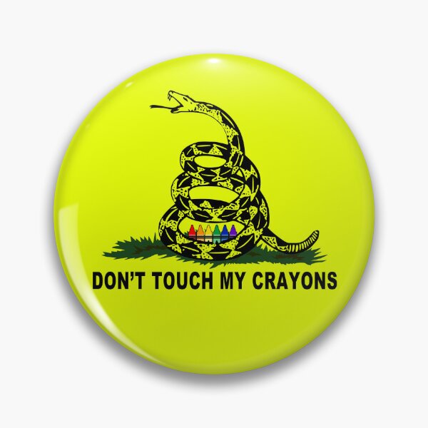 Item preview, Military Crayons Shirt - Don't Touch My Crayons Shirt Snake Flag designed and sold by dgavisuals.
