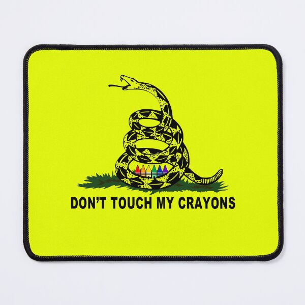Item preview, Military Crayons Shirt - Don't Touch My Crayons Shirt Snake Flag designed and sold by dgavisuals.