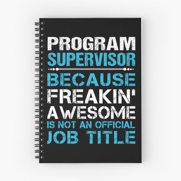 Item preview, Program Supervisor T Shirt - Freaking Awesome Job Gift Item Tee designed and sold by oetate4774.