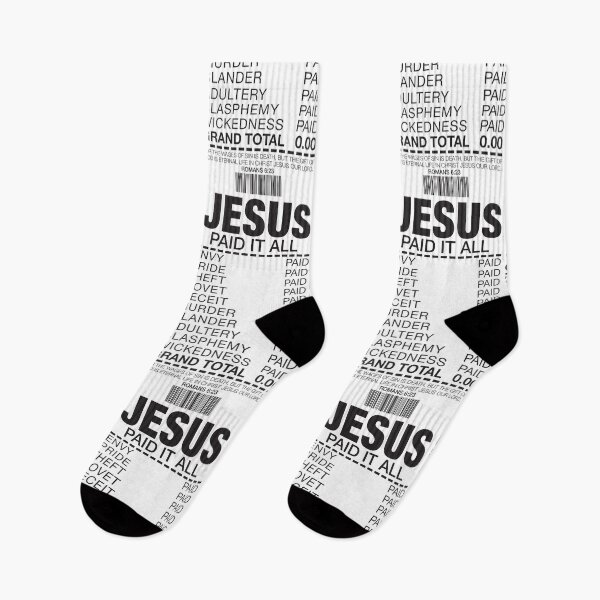 Item preview, Jesus Paid It All designed and sold by plushism.