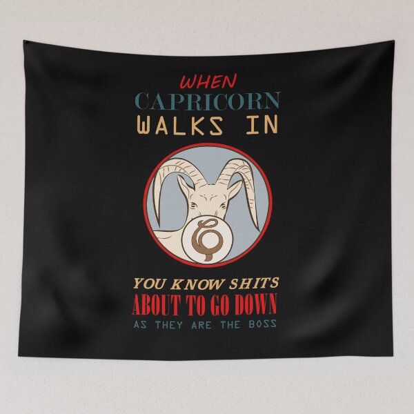 Item preview, Capricorn sign horoscope astrology designed and sold by mmammammira.