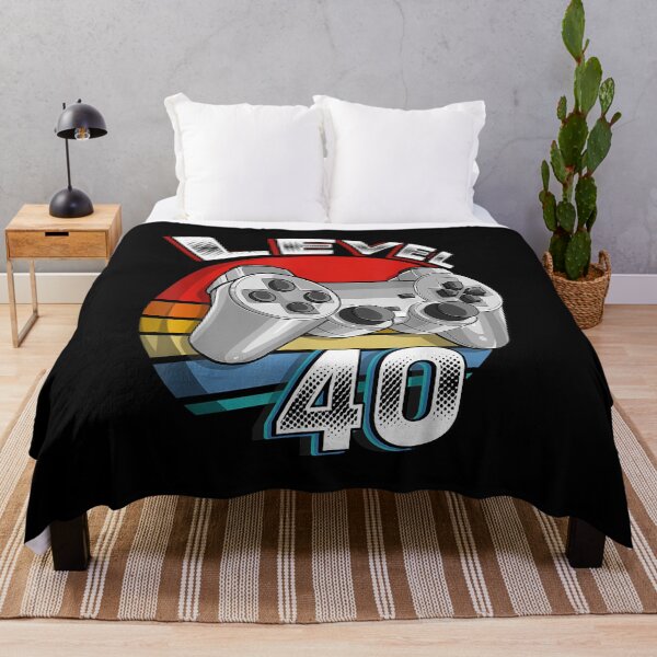 Item preview, 40 Year Old Gifts Level 40 Unlocked Video Game 40th Birthday designed and sold by RachaelEliezer.